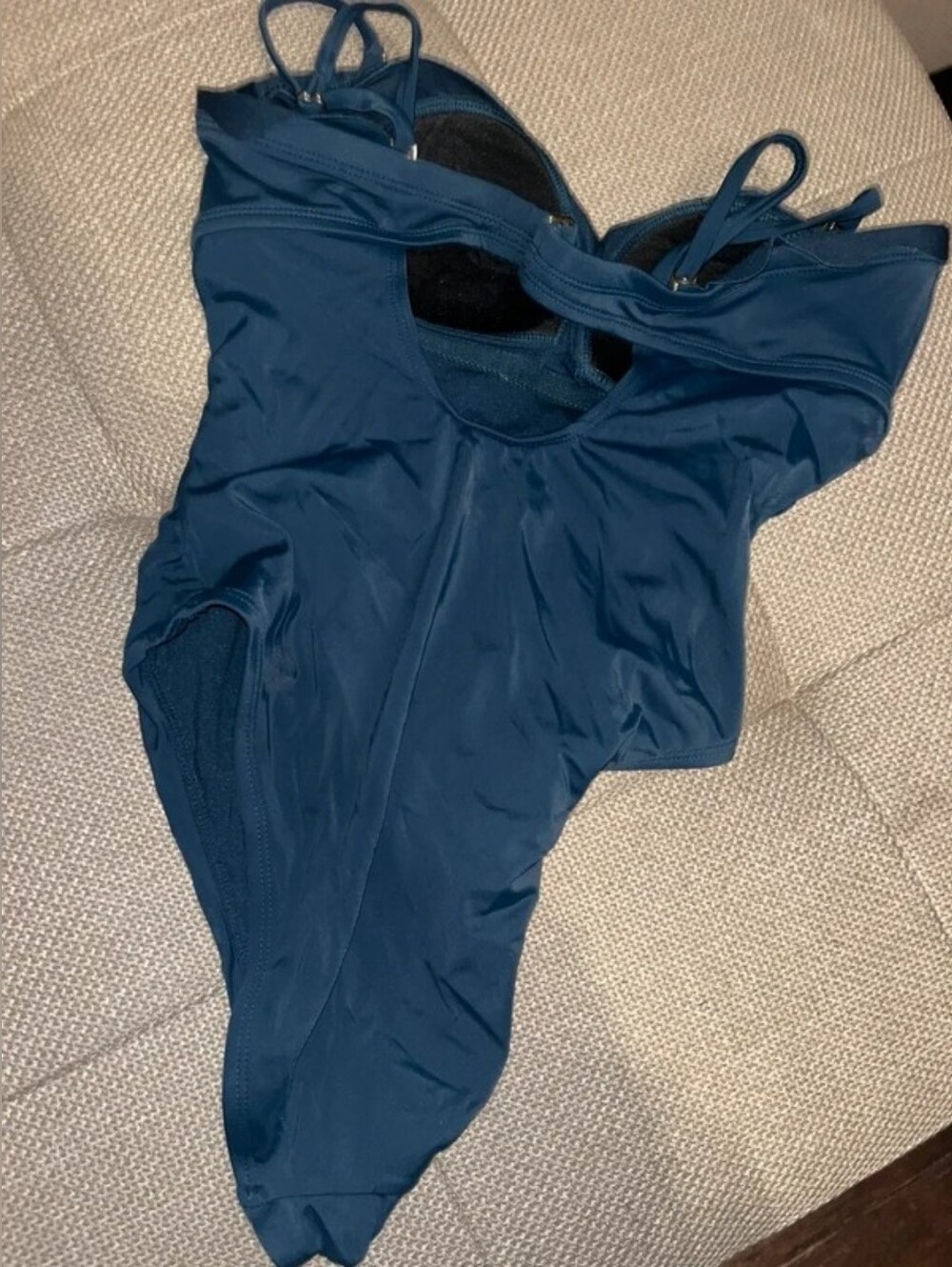 Shade & Shore Blue One-Piece Swimsuit